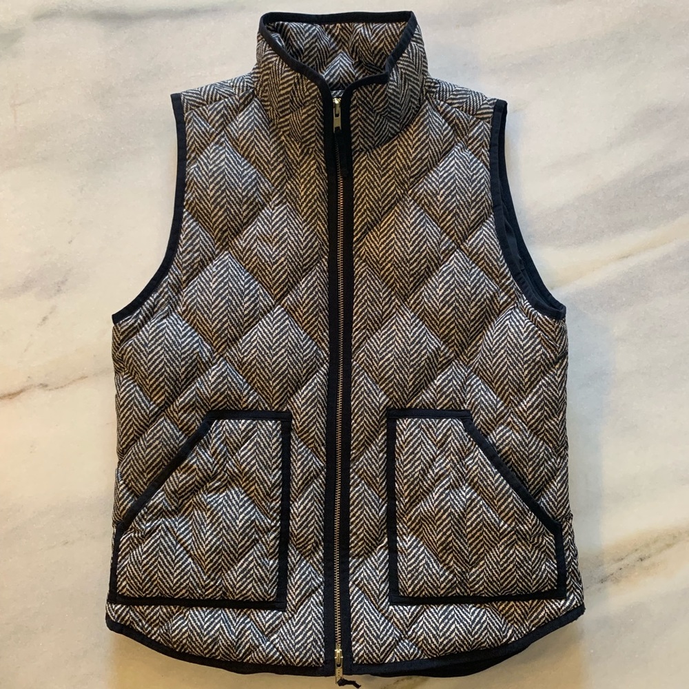 J.Crew Chevron Vest